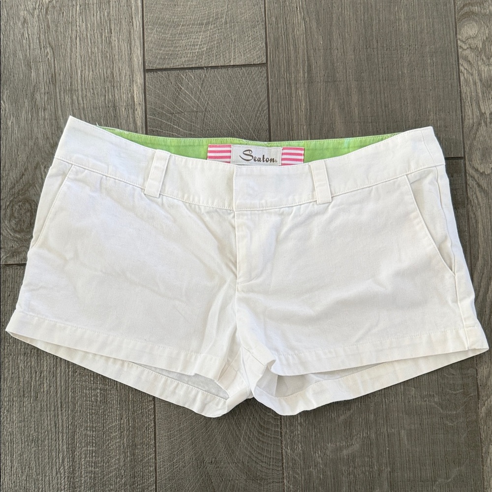 Seaton Women's Classic White Shorts